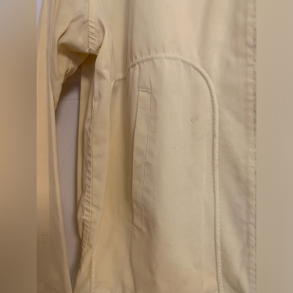 Men’s Vintage Fawn Sportswear Windbreaker style jacket, cream, 40 - Picture 4 of 7